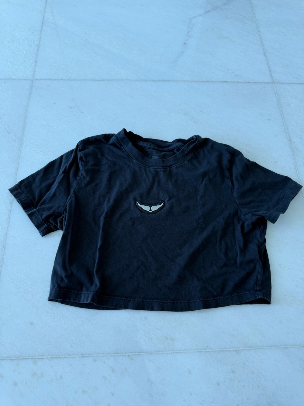 Zadig & Voltaire Carly Crop Top